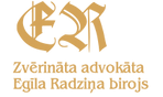 Zvērināta advokāta Egīla Radziņa birojs logo