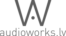 www.audioworks.lv logo