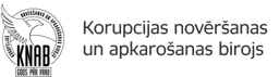 Korupcijas novēršanas un apkarošanas birojs logo