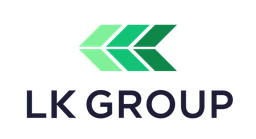 The LK Group logo
